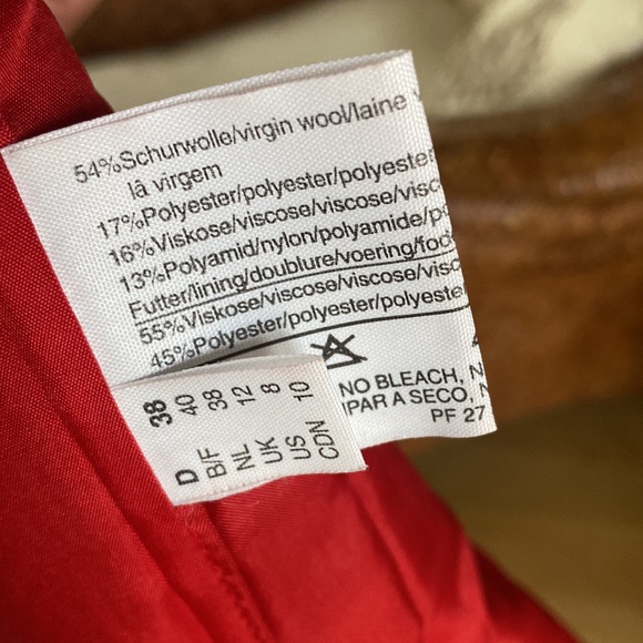 LOUIS FERAUD MADE IN GERMANY VINTAGE PIN STRIPE BLAZER 8 VINTAGE COUTURE - Picture 10 of 13